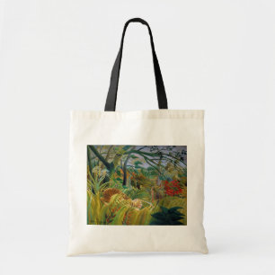 Tijger in een tropisch Storm, Rousseau Tote Bag
