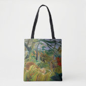 Tijger in een tropisch Storm, Rousseau Tote Bag (Voorkant)