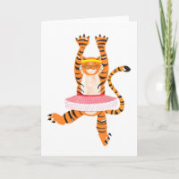 Tijger in een Tutu