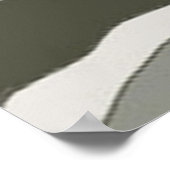 Tijger in een waterval poster (Hoek)