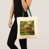 Tijger in het bos tote bag (Voorkant (product))