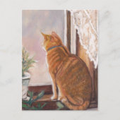 Tijger in het Briefkaart van de Kunst van de Kat v (Voorkant)