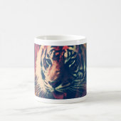 Tijger in het Floral Field Koffiemok (Center)