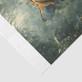 Tijger in het Oerwoud - Decoupage - Tissuepapier (Detail)