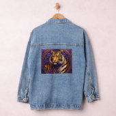 Tijger in het paarse denim jacket (Hangar)