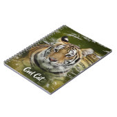 tijger in het water notitieboek (Linkerzijde)