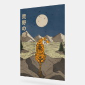 Tijger in het wild acryl bord (Hoek)