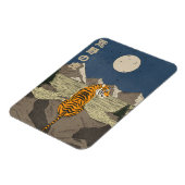 Tijger in het wild magneet (Linkerzijde)