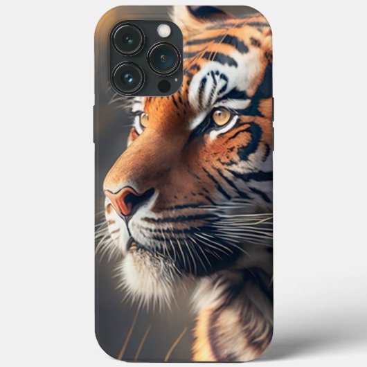 Tijger in Natuur Hoesje-Leed de Geval van de Telef Case-Mate iPhone Case (Achterkant)