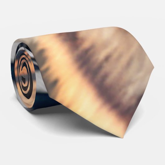 Tijger in Natuur Stropdas (Opgerold)