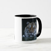 tijger in water mok (Voorkant rechts)