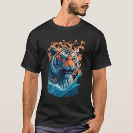 Tijger in water - Perfect geschenk voor tijgerminn T-shirt