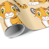 Tijger Inpakpapier (Rol Hoek)