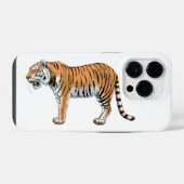tijger iPhone hoesje (Achterkant horizontaal)