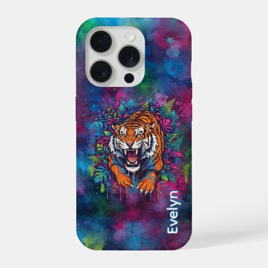Tijger iPhone Hoesje (Achterkant)