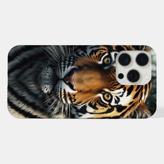tijger iPhone hoesje (Achterkant horizontaal)