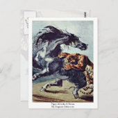 Tijger is een paard van Eugene Delacroix Briefkaart (Voorkant / Achterkant)