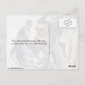 Tijger is een paard van Eugene Delacroix Briefkaart (Achterkant)