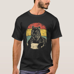 Tijger jaar van de Vintage van de tijger, gelukkig T-shirt
