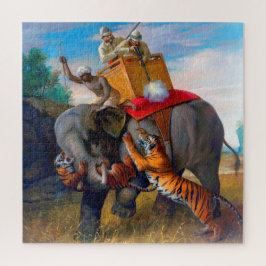 Tijger jagen Briton Rivière 1920  Legpuzzel