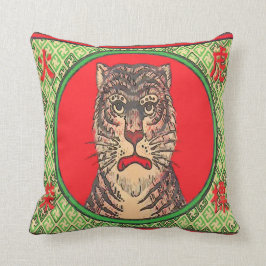 Tijger, Japanse kunst Kussen