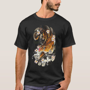  tijger - Japanse tijger - Aziatische juffer - blo T-shirt