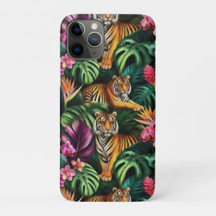 Tijger Jungle Droom Naadloos Oppervlaktepatroon Case-Mate iPhone Case