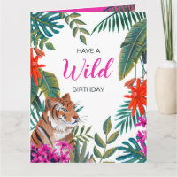 Tijger jungle wilde verjaardag