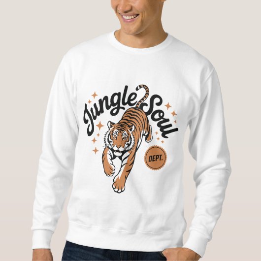Tijger Jungle Ziel Trui (Voorkant)