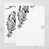 Tijger Kaarten (Voorkant / Achterkant)