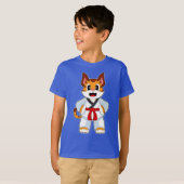 Tijger Karate Martial arts T-shirt (Voorkant volledig)