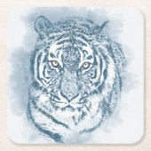 tijger kartonnen onderzetters (Voorkant)