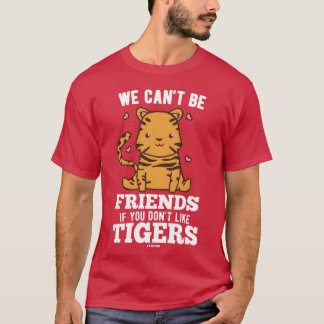 Tijger Kat Oerwoud Kat Dier grappig T-shirt