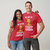Tijger Kat Oerwoud Kat Dier grappig T-shirt (Unisex)