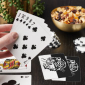 tijger / kat pokerkaarten (Insitu)