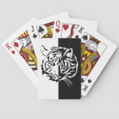 tijger / kat pokerkaarten (Achterkant)
