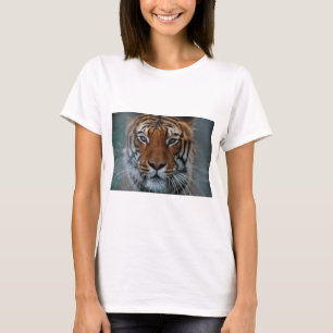 Tijger Kat Strepen Jungle Mist Dier T-shirt