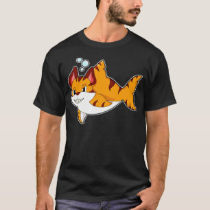 Tijger kat zoals in Water T-shirt