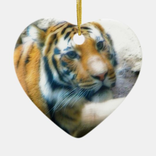 Tijger Keramisch Ornament (Voorkant)