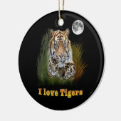 tijger keramisch ornament (Links)