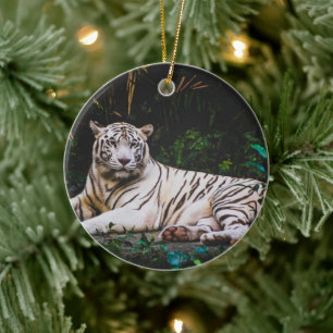 tijger keramisch ornament