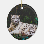 tijger keramisch ornament (Links)
