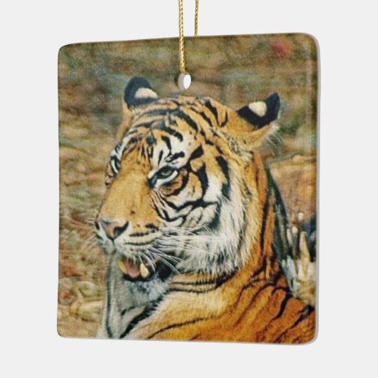 tijger keramisch ornament (Links)