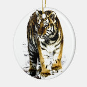 tijger keramisch ornament (Links)