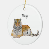Tijger Keramisch Ornament (Links)