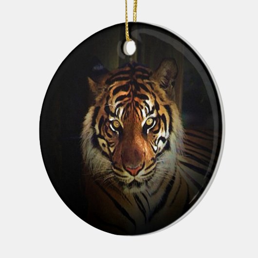 tijger keramisch ornament (Links)