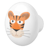 tijger keramische knop (Rechts)