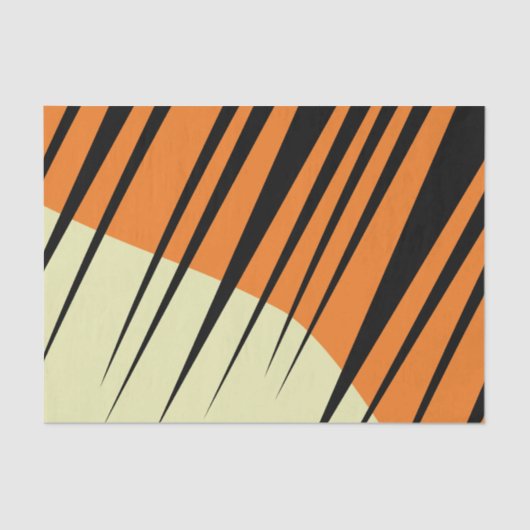 Tijger Kids Verjaardagsfeest Tissuepapier (Voorkant)