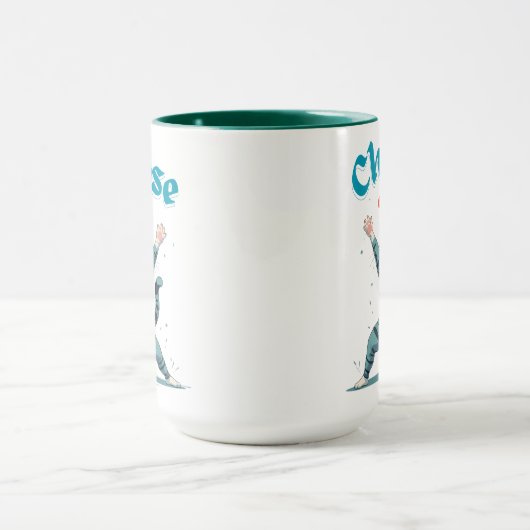 Tijger: Kies vreugde Mok (Midden)