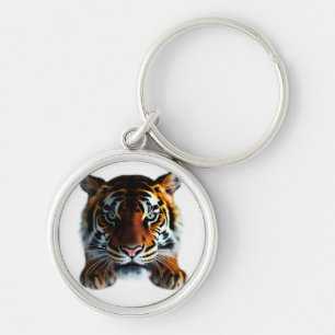 Tijger Kijken Sleutelhanger